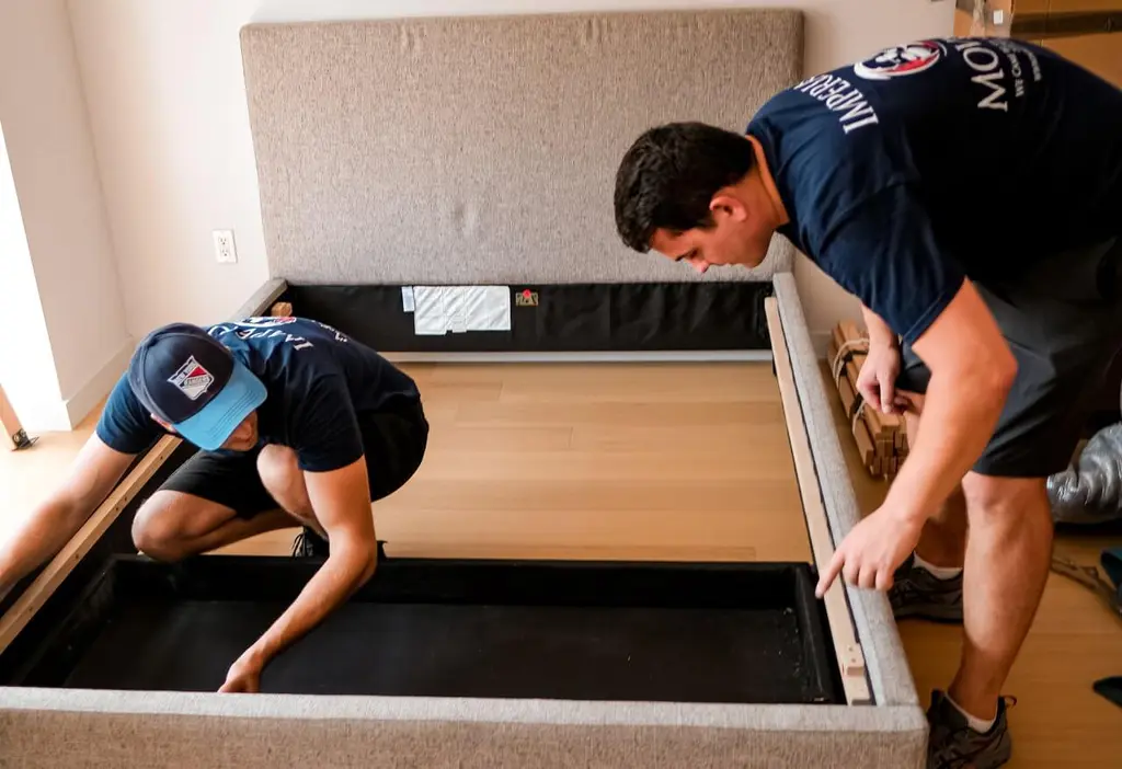 packing bed slats for moving furniture packaging