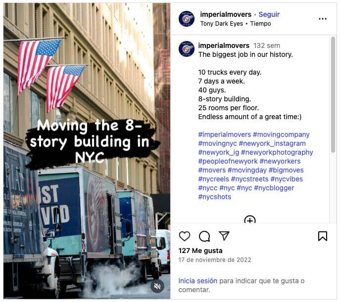 An infographic showing top characteristics of good Queens moving services