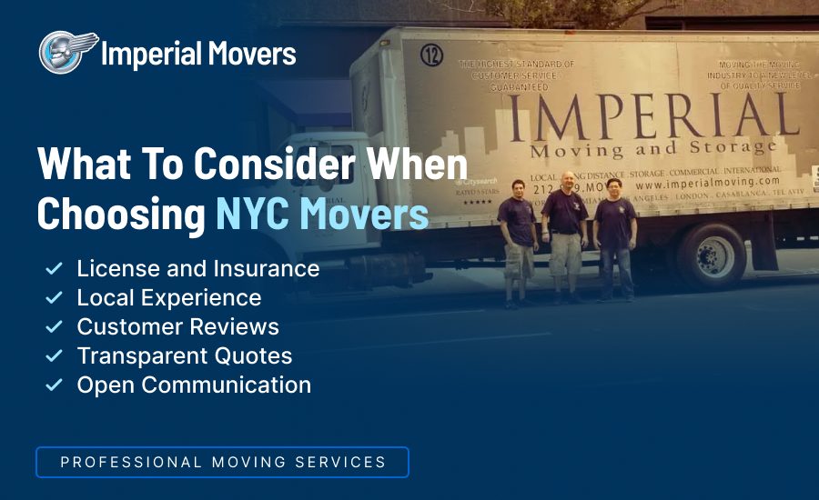How To Choose the Right Movers in NYC