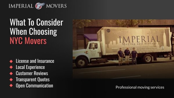 Imperial Movers' truck